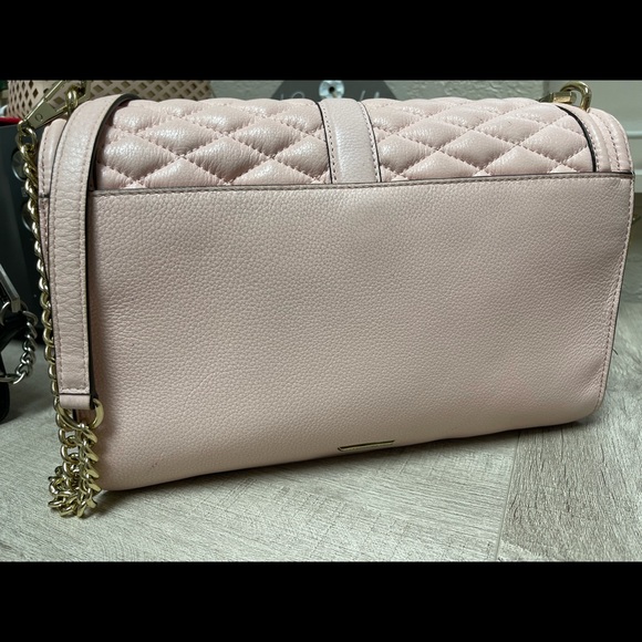 Rebecca Minkoff Jumbo Love shoulder bag in Pink - Picture 5 of 6